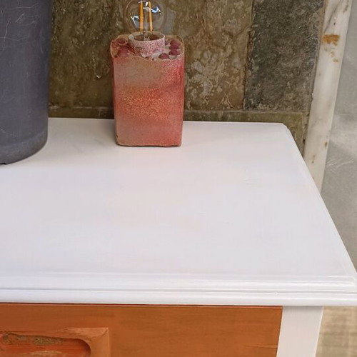 Wooden coffee table used with small handle damage