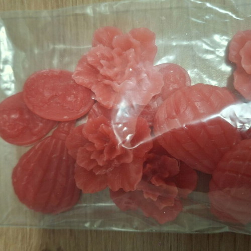 Wax melts new, pack of 10, amber vanilla