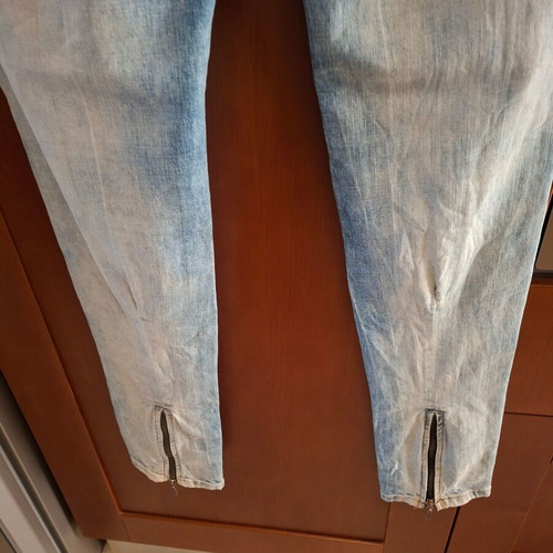 TRF low-rise jeans size 38 like new, blue