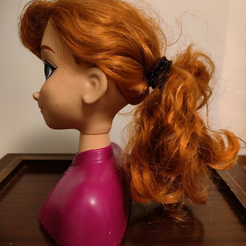 Frozen Anna styling doll like new