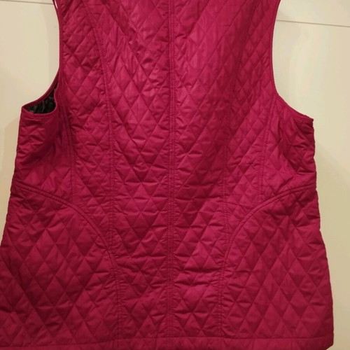 Gelco women's waterproof vest size 50, like new, red