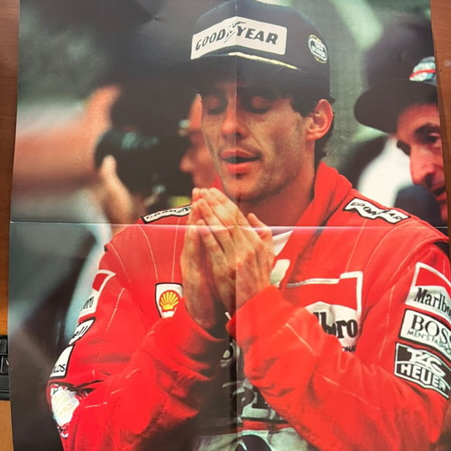 Ayrton Senna magazines like new, rare collection