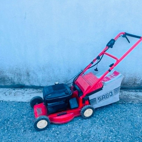 SABO Petrol Lawn Mower with Aluminum Chassis used
