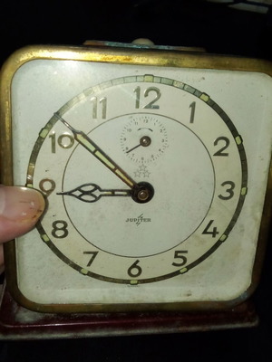 Jupiter clock used, old, non-working