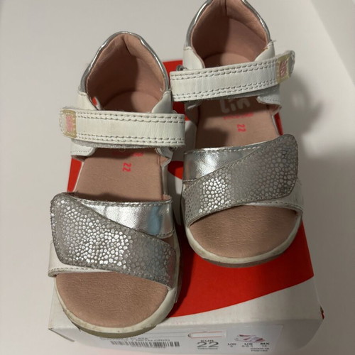 Garvalin anatomical baby sandals size 22 for girl like new