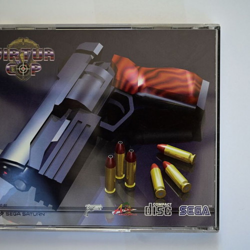 Virtua Cop Sega Saturn game like new, complete set