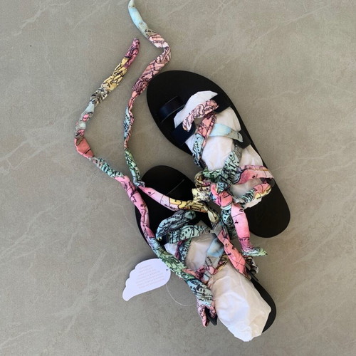 Πέδιλα AGS x Mary Katrantzou limited edition καινούργια, μέγεθος 37.5, μαύρα