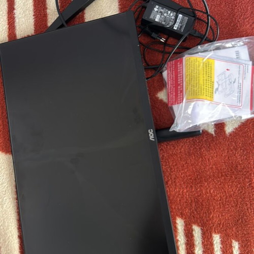 AOC monitor used, broken for parts or repair