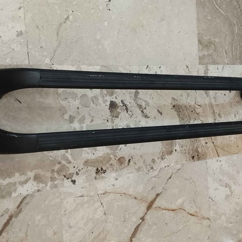 Metal Car Bars used, set of 2, 127cm and 121cm