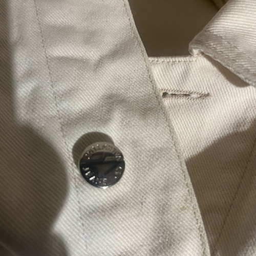 Valentino men's jeans jacket like new, beige, size L