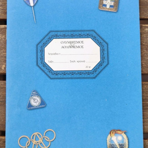 Collectible workbook Olympic Games 2004 new