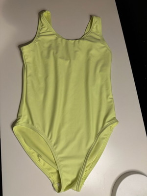 Sinsay pool swimsuit new, size 122/128, light green