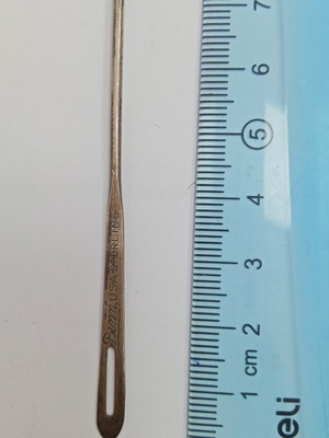 Prym USA Sterling Silver Military Bullet Probe used, medical antique