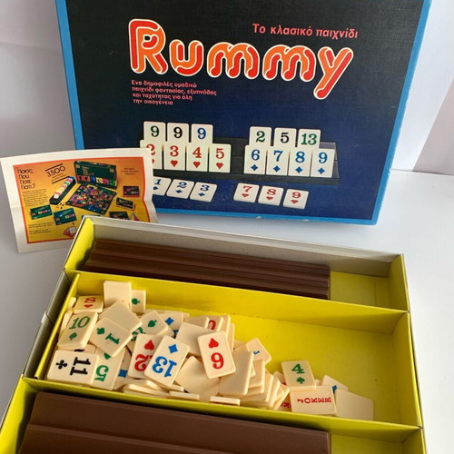 Rummy classic board game used, complete box