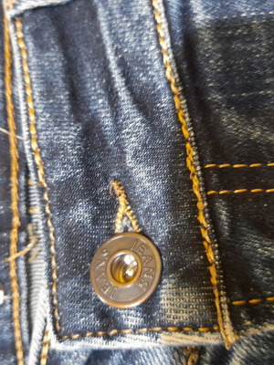Invictus crop jeans like new, dark blue, size 38