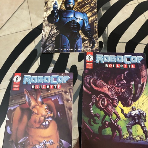 Robocop Roulette set of 3 comics new, Dark Horse Comics