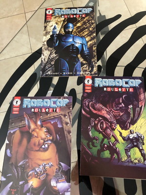 Robocop Roulette set of 3 comics new, Dark Horse Comics