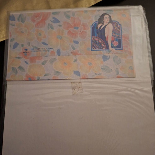 Vintage 1990s correspondence new, 3 envelopes and 6 pages