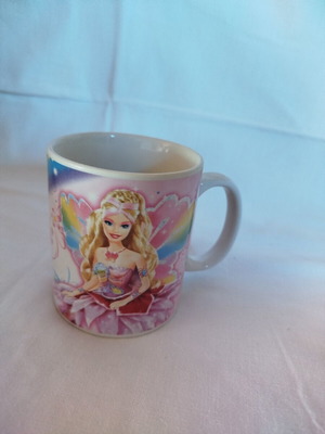 Barbie Fairytopia collectible mug 2006, used