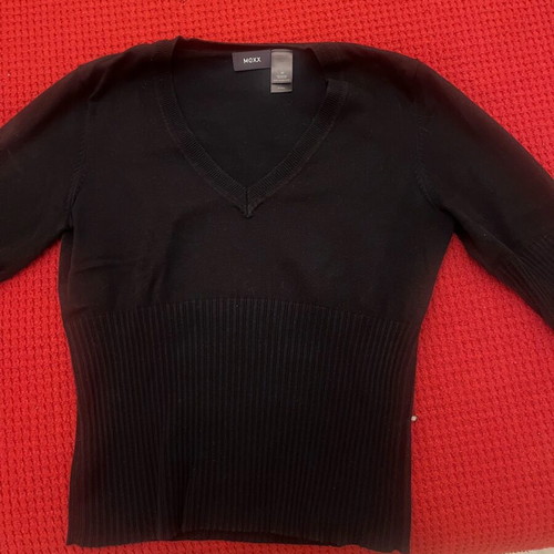 Mexx black t-shirt like new, cotton, size M