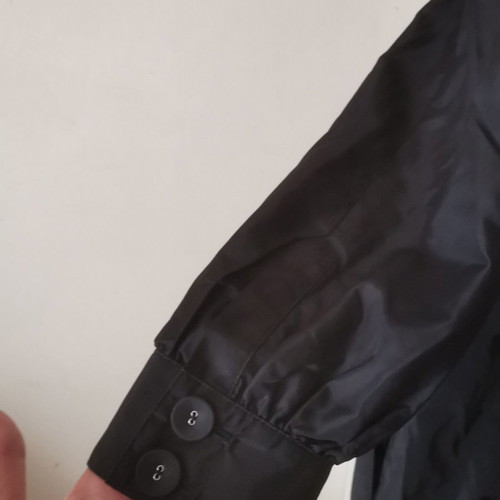 Hoss Intropia trench coat black like new, size L
