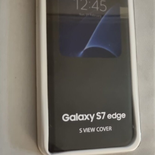 Samsung Galaxy S7 Edge genuine S View Cover new