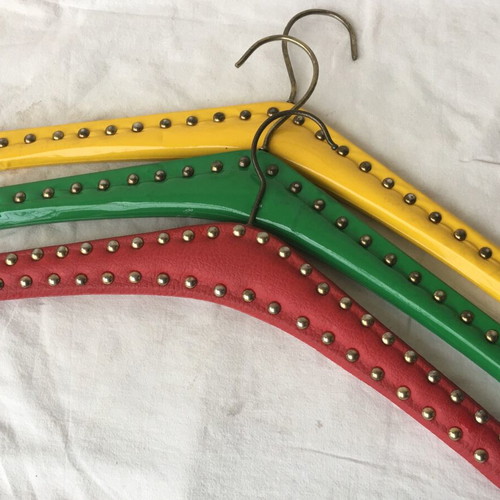 Vintage hangers as shown