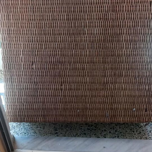 Bamboo veranda table used 98x98x34