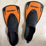 Head diving fins like new