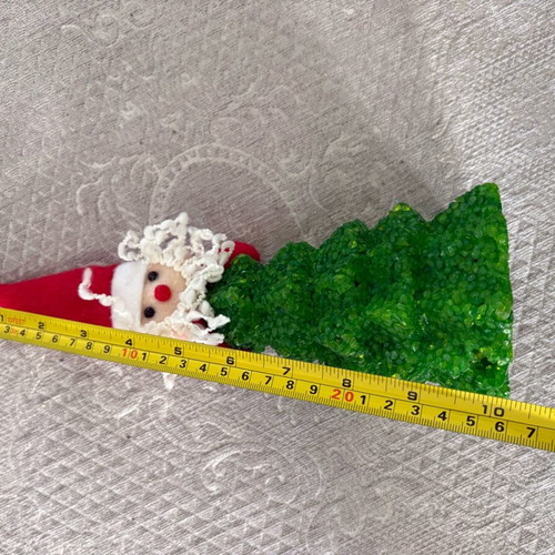 Christmas tree with Santa used, decorative light-up item