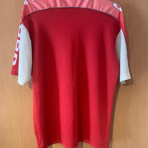 Blouse used size M, red multicolor