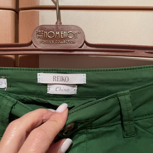 Reico Chino Pants like new, green, size S
