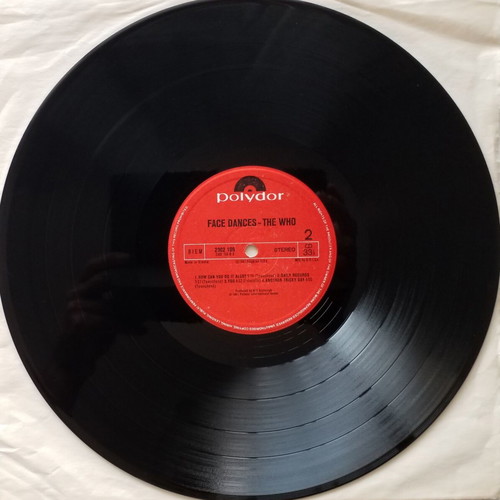 The Who Face Dances vinyl LP used, rock pop