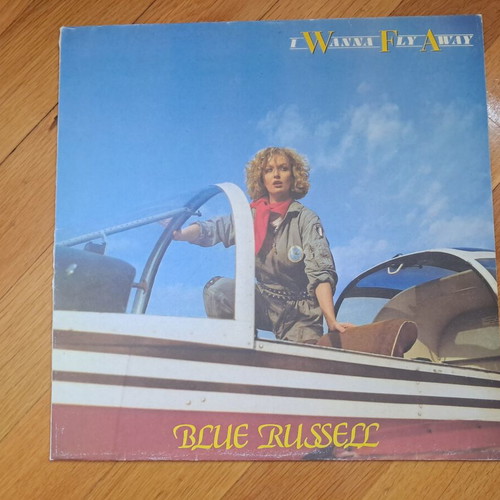 Blue Russell I Wanna Fly Away 12" maxi single lathe press italo disco