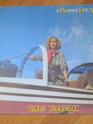 Blue Russell I Wanna Fly Away 12" maxi single lathe press italo disco