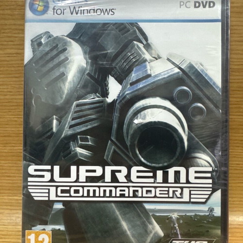 Supreme Commander PC new collectible in shrink wrap