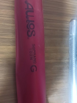 Aulos 102N soprano G recorder