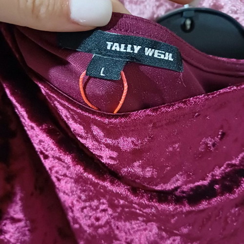 Tally Weijl No L Dress New With One Shoulder