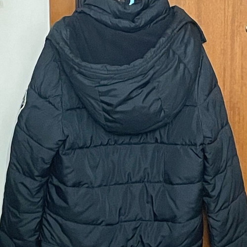 Abercrombie Down Jacket with Hood Like New Blue