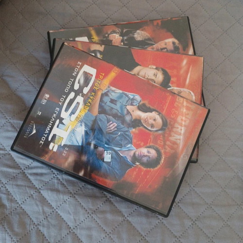 CSI third season DVD used, 6 discs