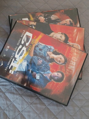 Τρίτος κύκλος CSI DVD μεταχειρισμένο, 6 δίσκοι