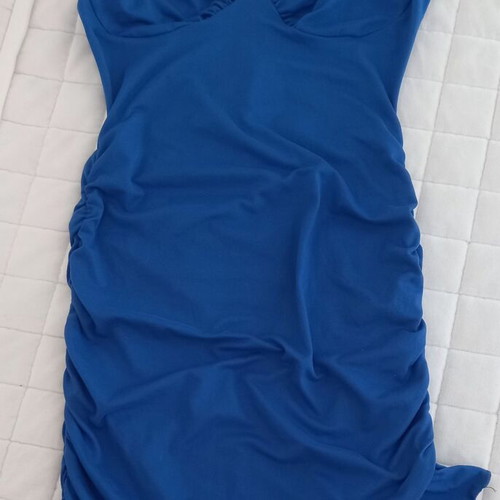 Zara mini dresses set of 3, blue and yellow