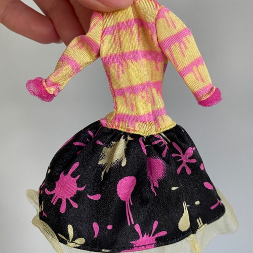 Dress for Monster High Art Class Draculaura doll 2013 used