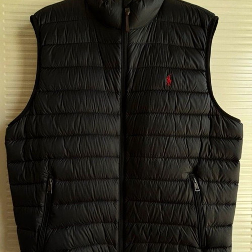 Polo Ralph Lauren Down Puffer Vest XL like new, black