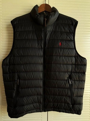 Polo Ralph Lauren Down Puffer Vest XL like new, black