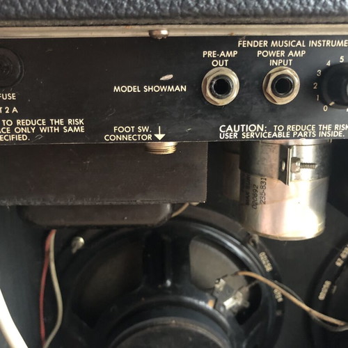 Fender Showman 2x112 Combo Amplifier used, vintage Paul Rivera era