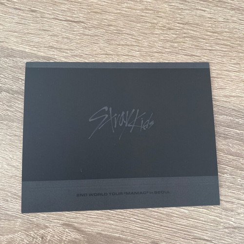 Stray Kids Maniac Blu-ray Polaroid official in like new condition