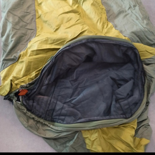 Karmanet EULIN sleeping bag with extra thin fibers like new