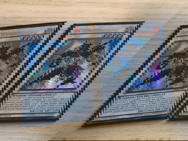 Jet Warrior SDSE-EN041 1st edition (Ultra Rare) X2