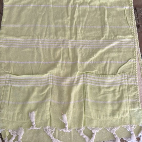 Beach towel bathrobe used, 60x55 cm